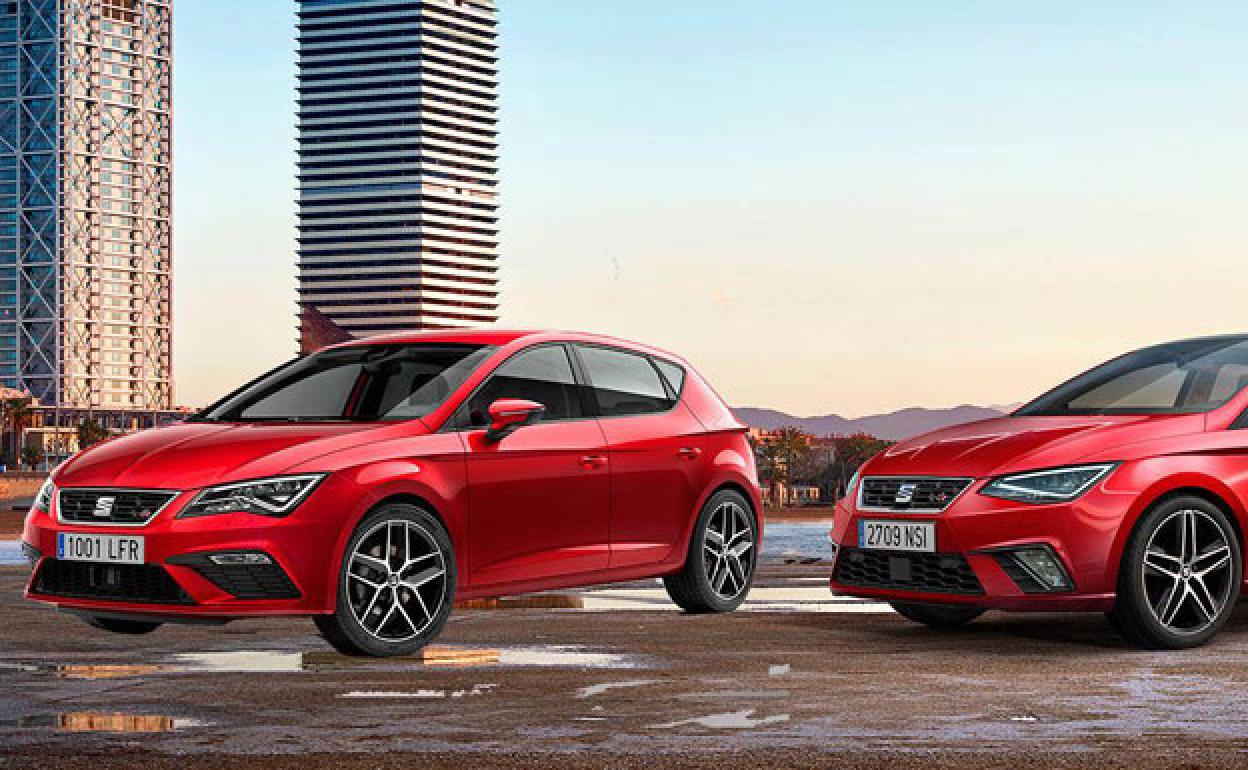 El SEAT Ibiza y el León son los modelos más populares de la marca española. 