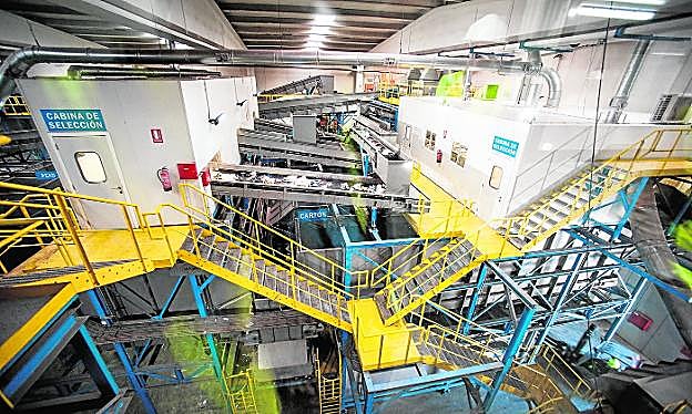 Vista general de una de las zonas automatizadas del complejo de Cañada Hermosa. 