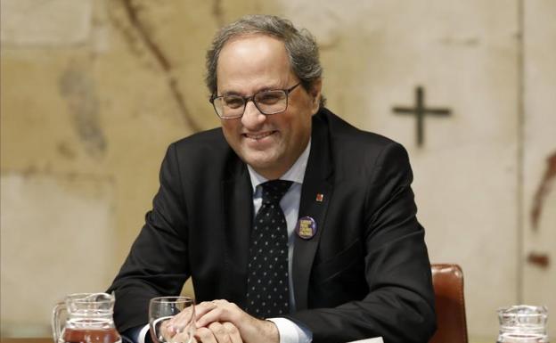 El presidente de la Generalitat, Quim Torra.