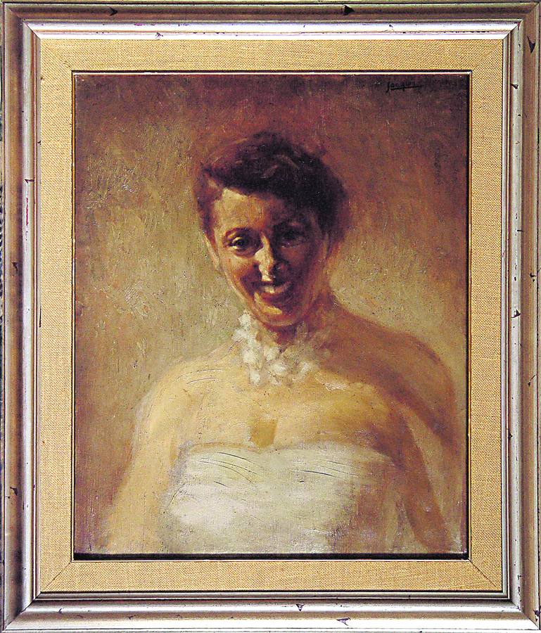 ’Retrato de mujer’. Joaquín. Mubam.