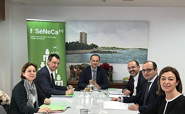 El consejero Javier Celdrán presidió la reunión del Patronato de la Fundación Séneca.