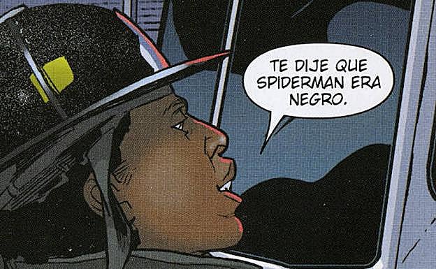 Viñeta dibujada por Sara Pichelli. 