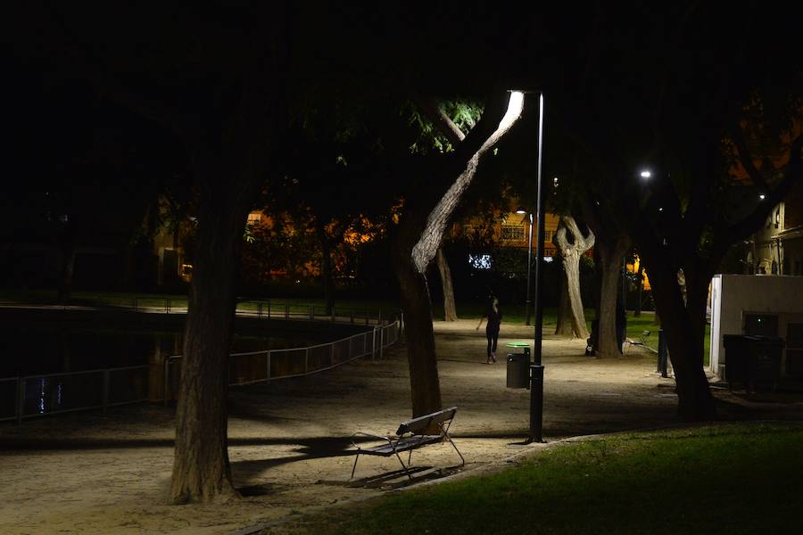 Jardín de Ronda Sur, uno de los 'espacios del miedo' identificados.