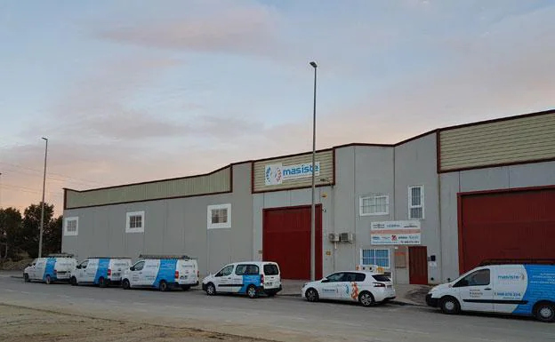 Sede central de la compañía en el Polígono Industrial Base 2000