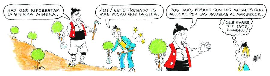 Doce meses en doce viñetas del Tío Pencho