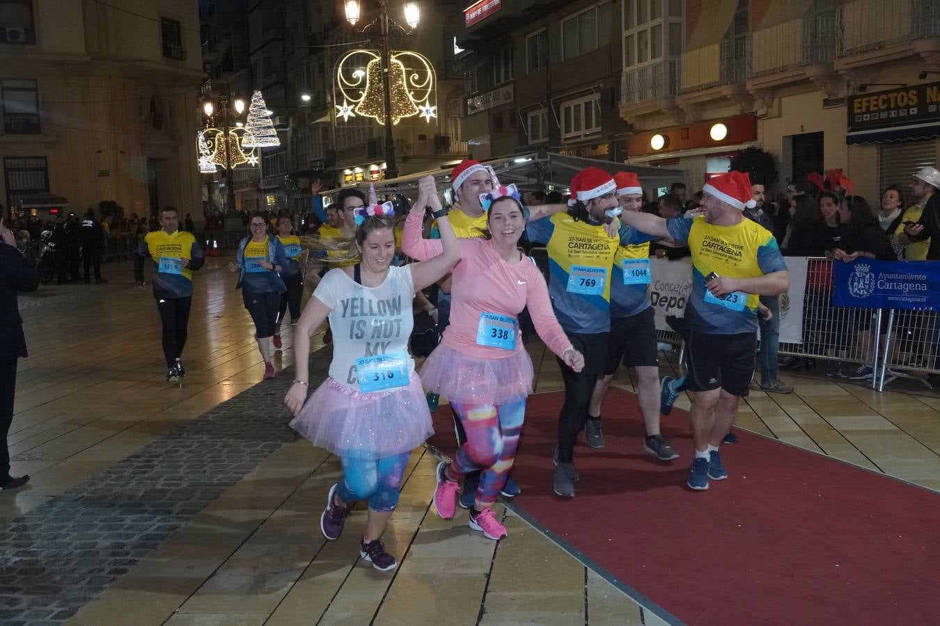 La San Silvestre de Cartagena 2018 reunió a 2.500 corredores.