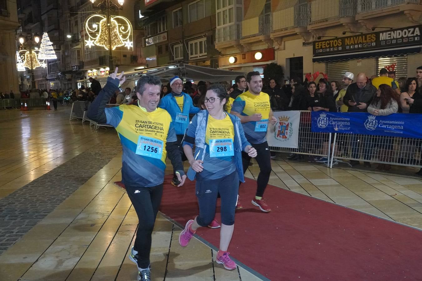 La San Silvestre de Cartagena 2018 reunió a 2.500 corredores.