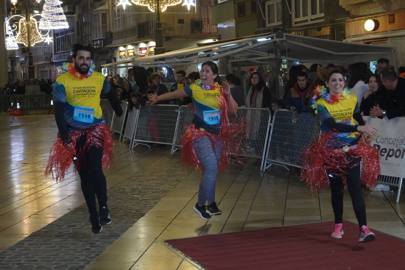 La San Silvestre de Cartagena 2018 reunió a 2.500 corredores.