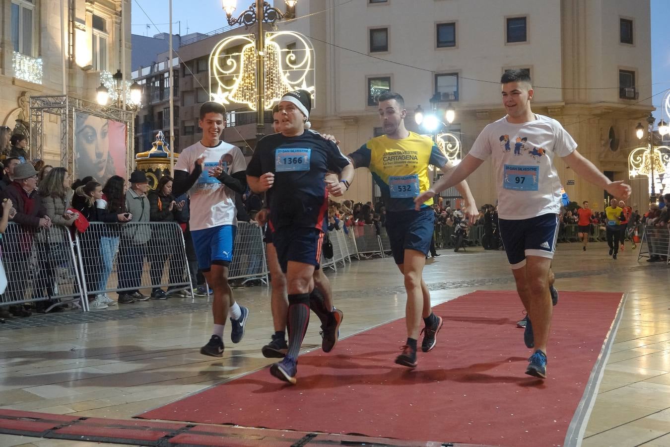 La San Silvestre de Cartagena 2018 reunió a 2.500 corredores.