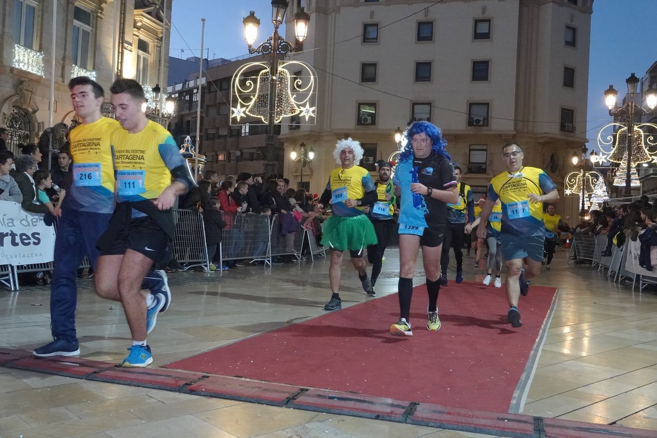 La San Silvestre de Cartagena 2018 reunió a 2.500 corredores.