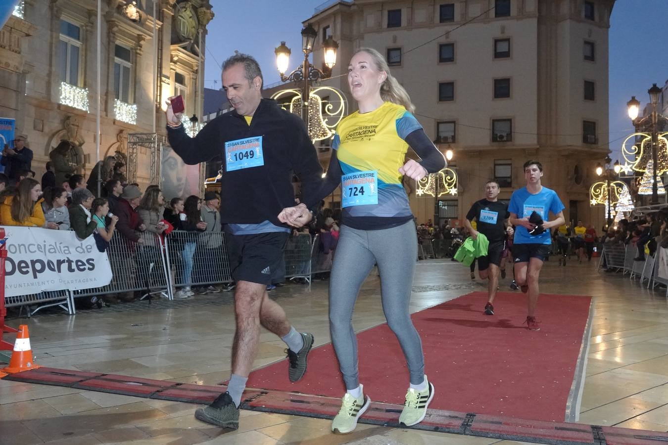 La San Silvestre de Cartagena 2018 reunió a 2.500 corredores.