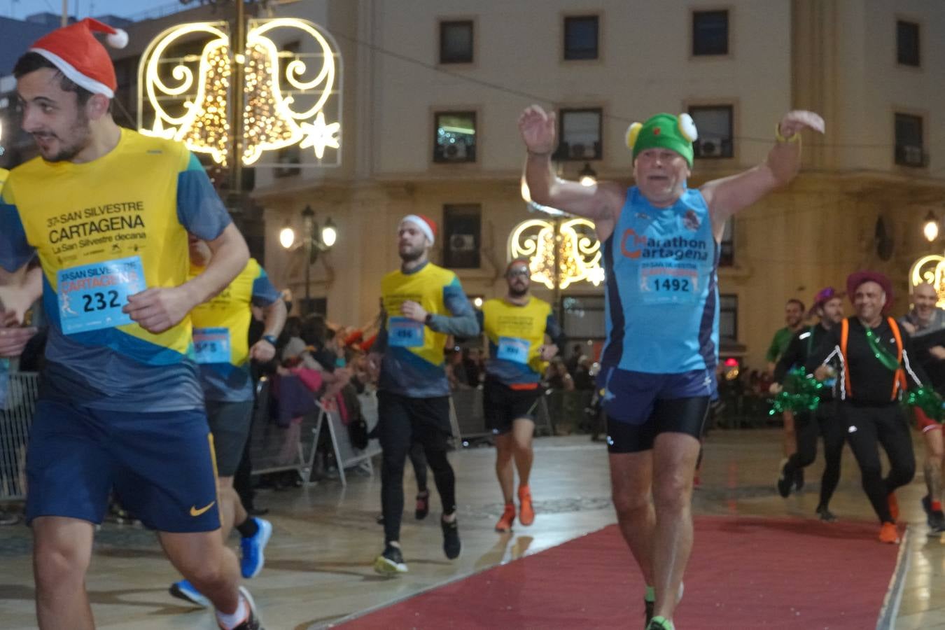 La San Silvestre de Cartagena 2018 reunió a 2.500 corredores.