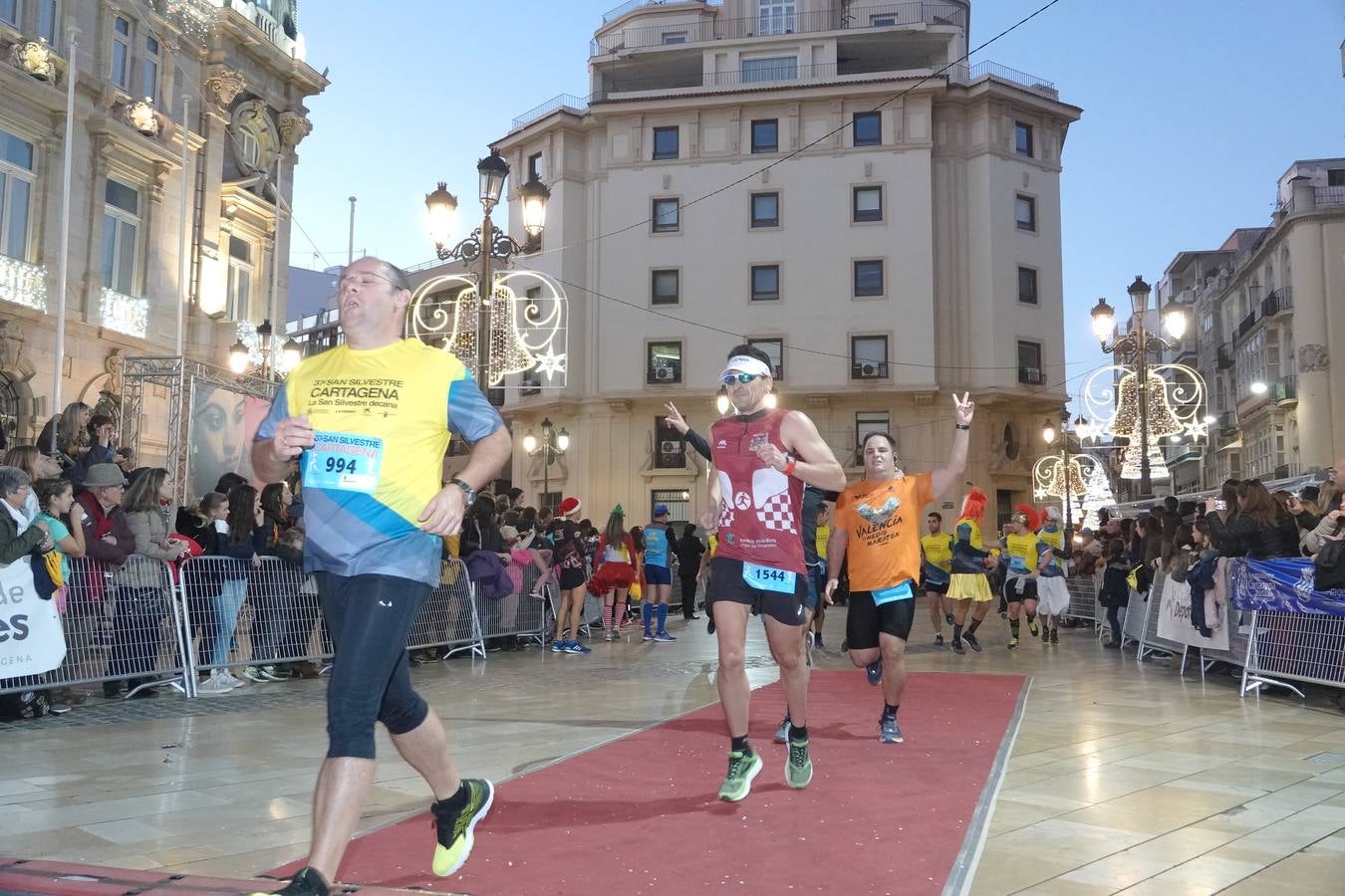 La San Silvestre de Cartagena 2018 reunió a 2.500 corredores.