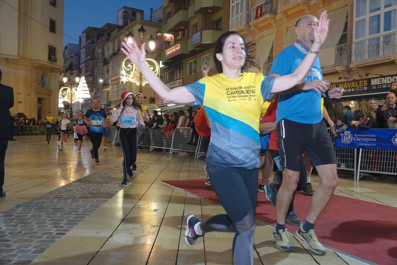 La San Silvestre de Cartagena 2018 reunió a 2.500 corredores.