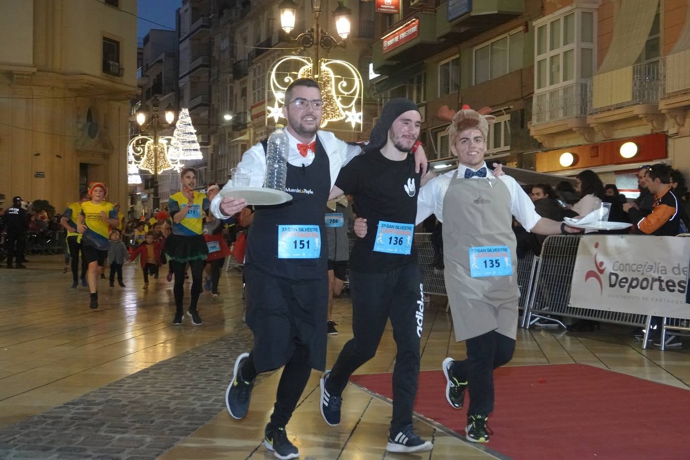 La San Silvestre de Cartagena 2018 reunió a 2.500 corredores.