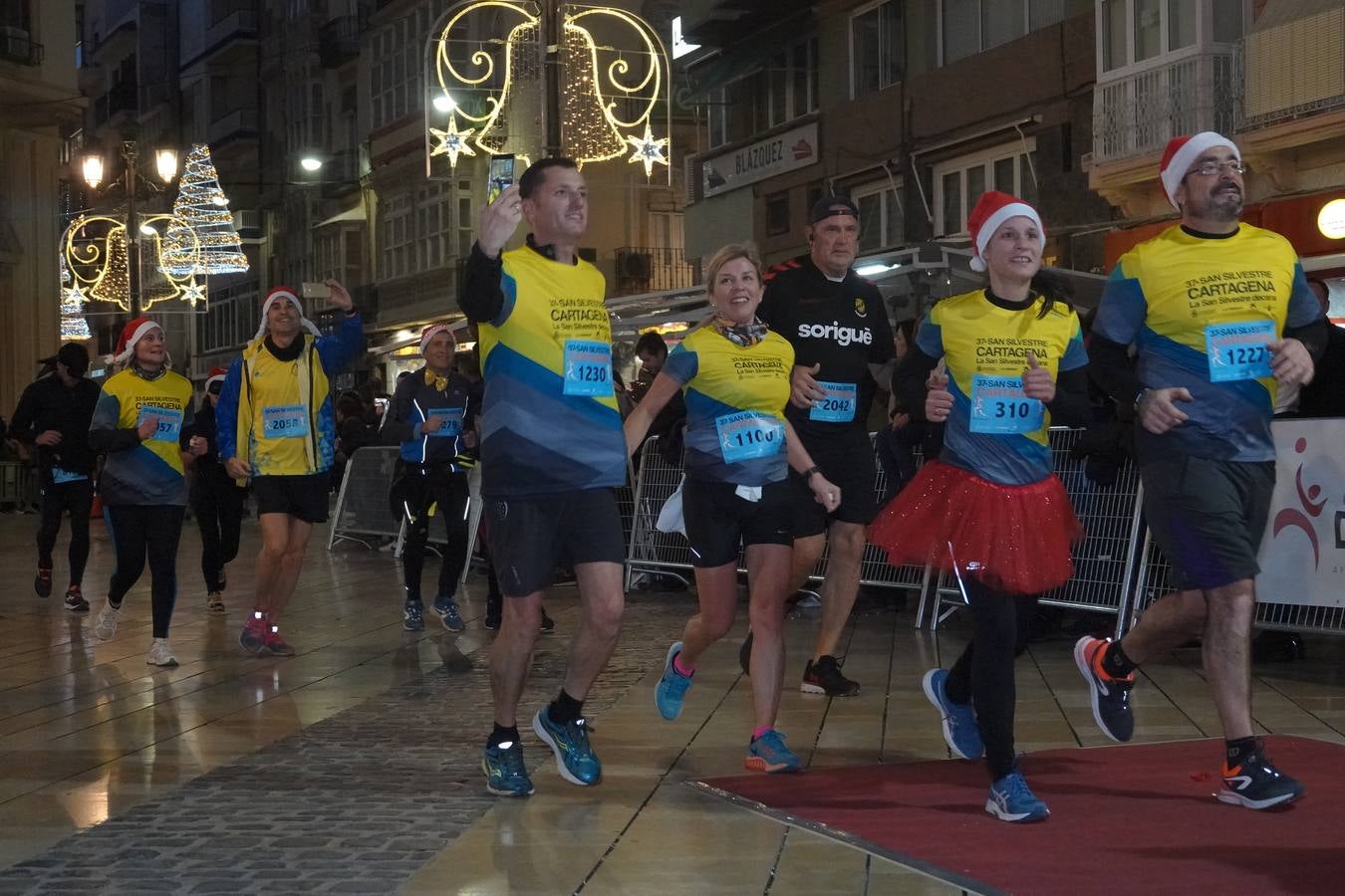 La San Silvestre de Cartagena 2018 reunió a 2.500 corredores.