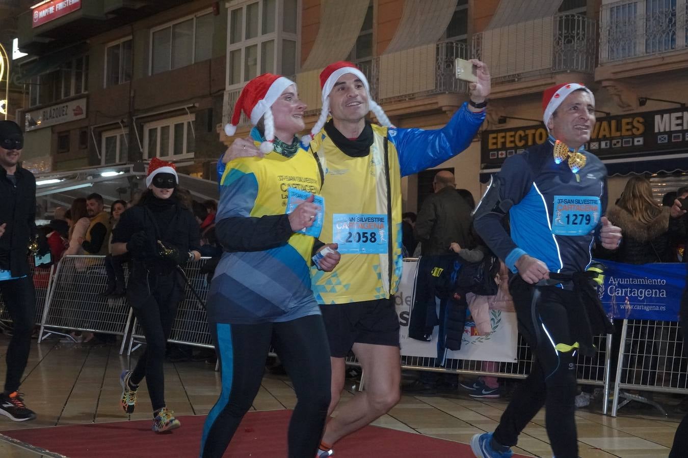 La San Silvestre de Cartagena 2018 reunió a 2.500 corredores.