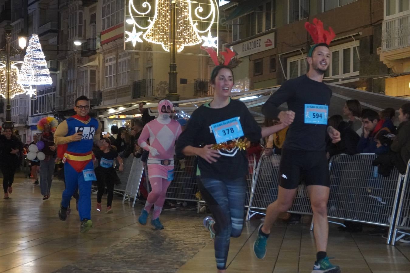 La San Silvestre de Cartagena 2018 reunió a 2.500 corredores.