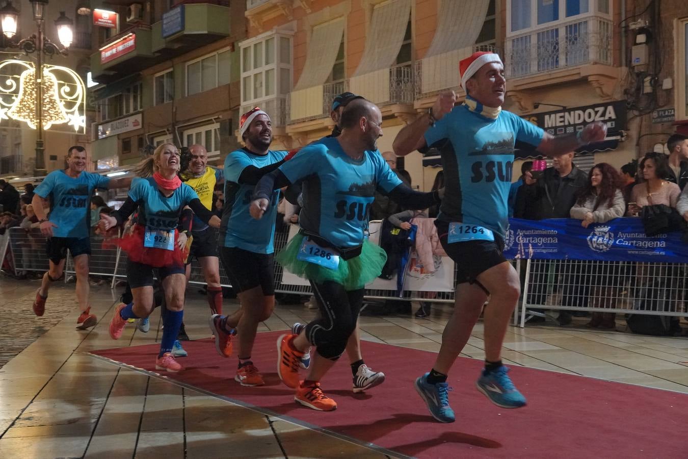 La San Silvestre de Cartagena 2018 reunió a 2.500 corredores.