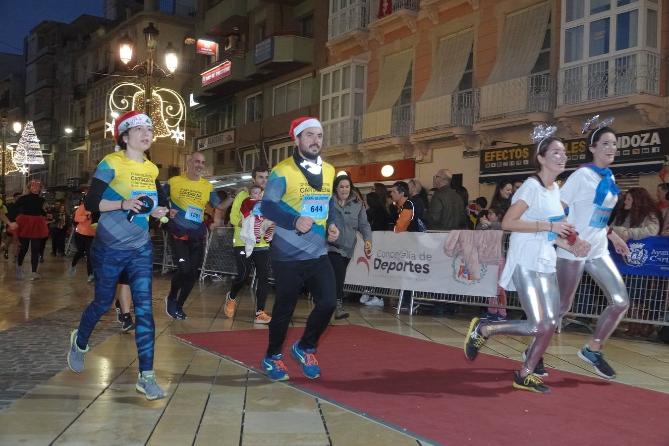 La San Silvestre de Cartagena 2018 reunió a 2.500 corredores.