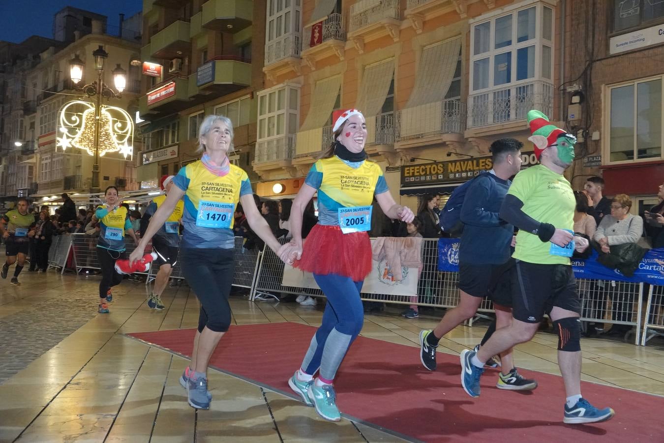 La San Silvestre de Cartagena 2018 reunió a 2.500 corredores.