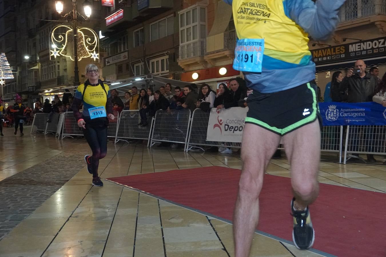 La San Silvestre de Cartagena 2018 reunió a 2.500 corredores.