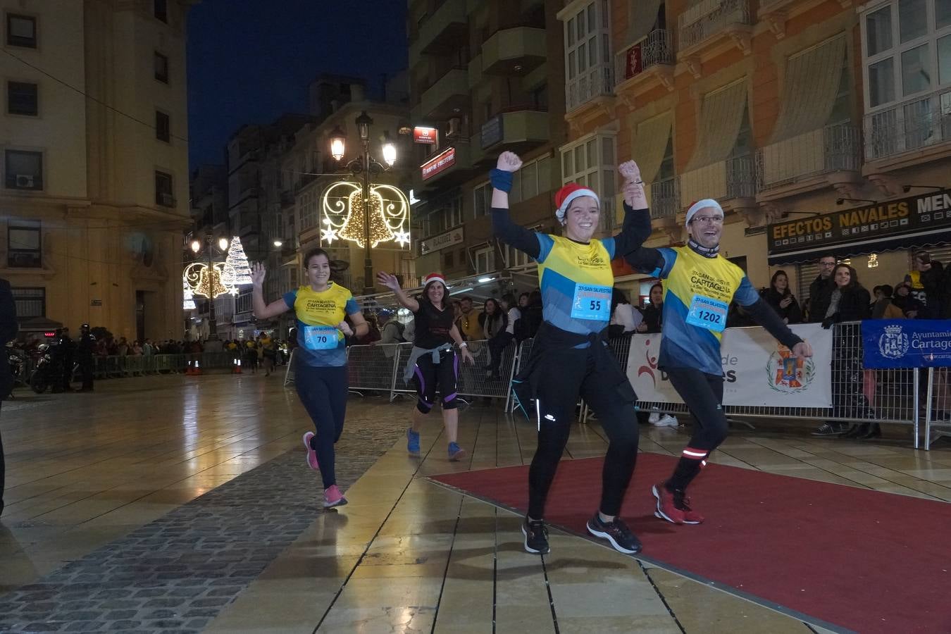 La San Silvestre de Cartagena 2018 reunió a 2.500 corredores.