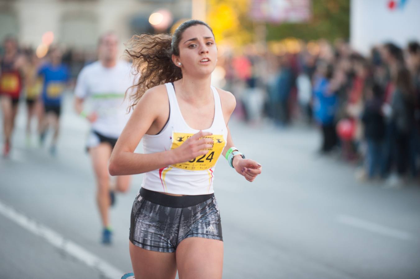 Sergio Fernández y Paloma Sánchez se imponen en la San Silvestre de Murcia