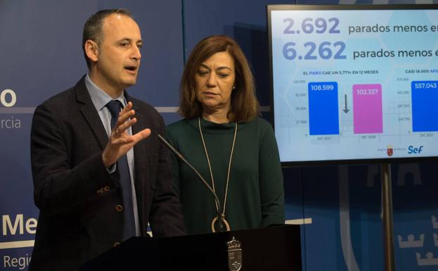 Javier Celdrán, este jueves, en una rueda de prensa.