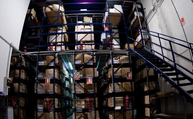 La empresa posee amplias instalaciones para la custodia de documentos