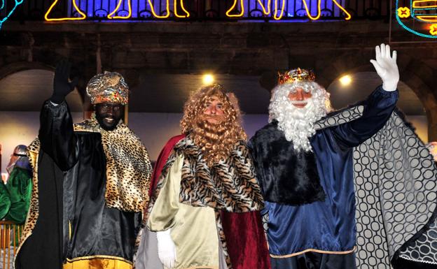 Baltasar, Gaspar y Melchor en Andoain.