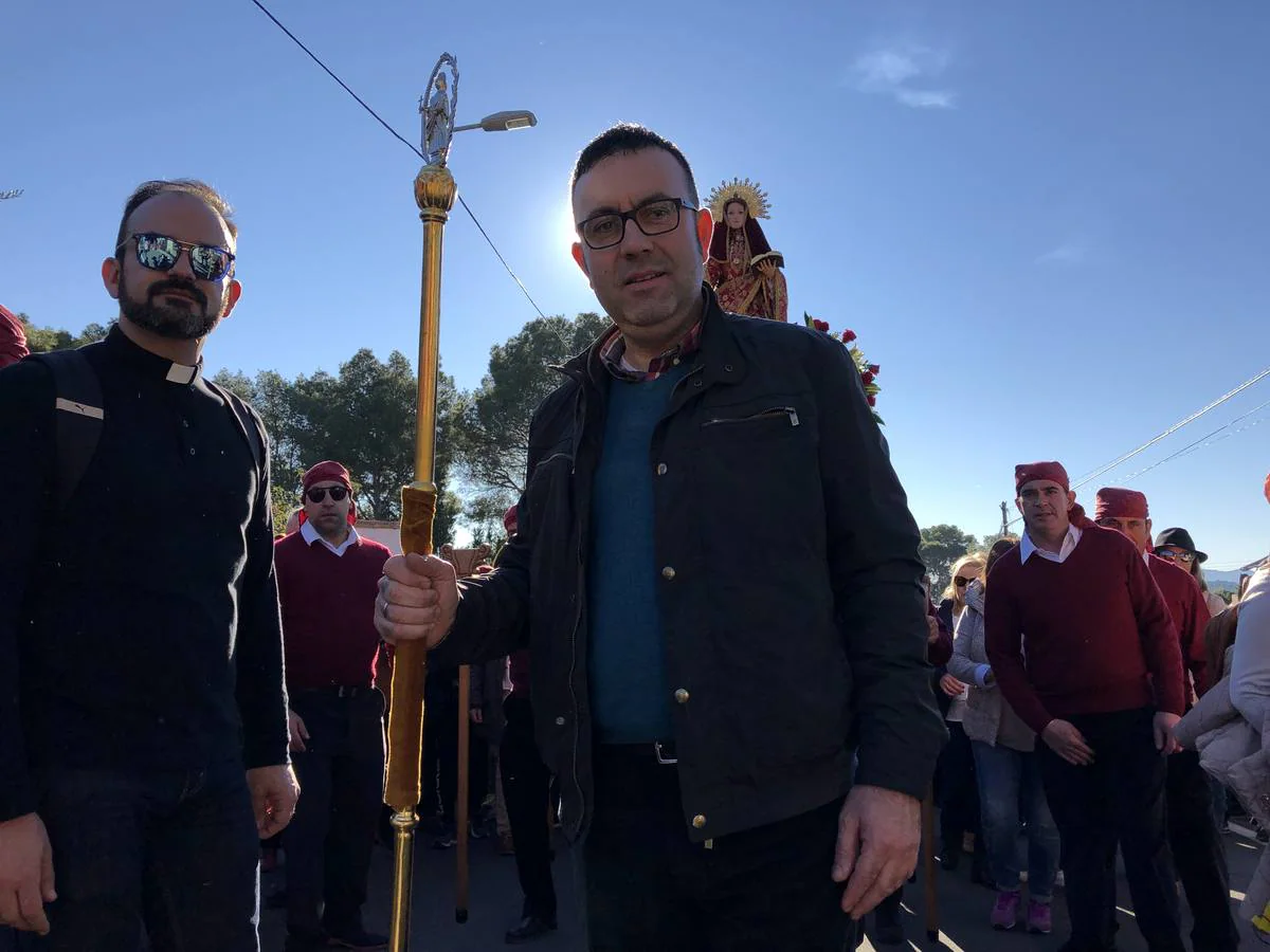 Más de 16.000 romeros acompañan en romería a Santa Eulalia de Mérida, en una cita en la que no faltaron los clásicos arroces