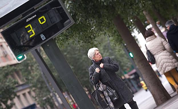 Una masa fría de aire polar desplomará el termómetro en la Región el jueves