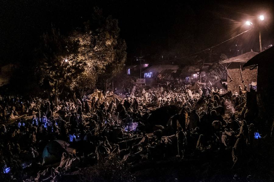 La Navidad ortodoxa etíope llamada Ledet o Genna se celebrará el 7 de enero y atrae peregrinos de todo el país. Las once iglesias excavadas en la roca son uno de los sitios del Patrimonio Mundial de la UNESCO en Etiopía.