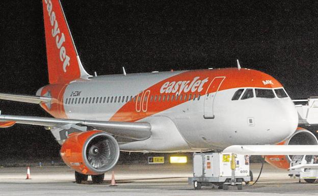 Avión de la aerolínea Easyjet.