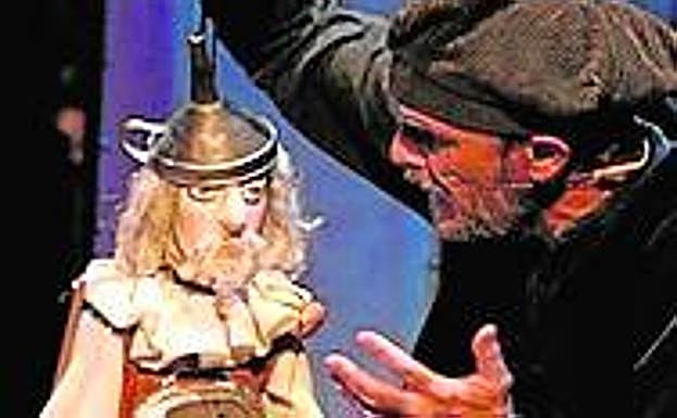 Un anciano titiritero y el ingenioso hidalgo