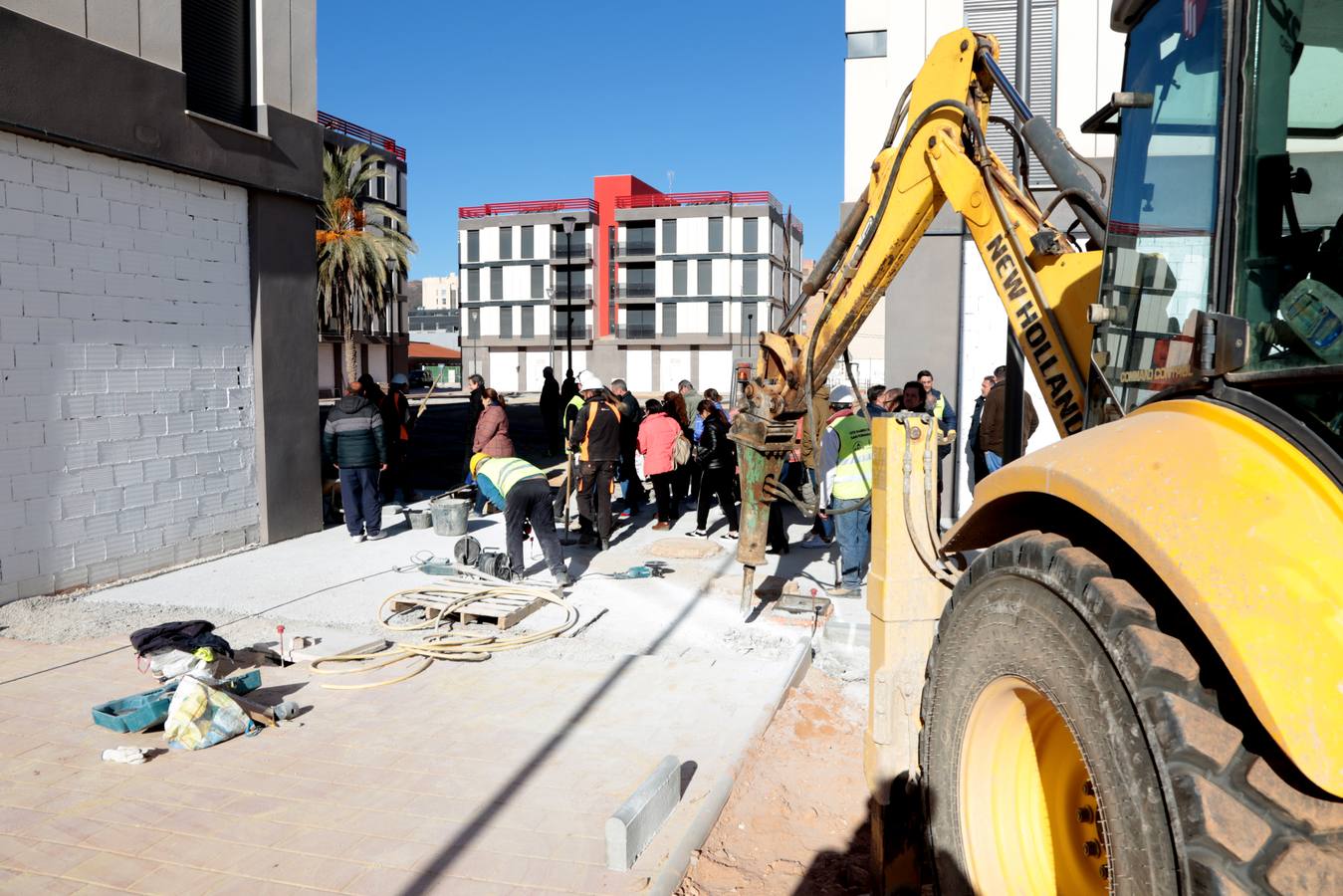 Volverán siete años y diez meses después de que todo el barrio fuera demolido por los daños producidos por los terremotos de Lorca