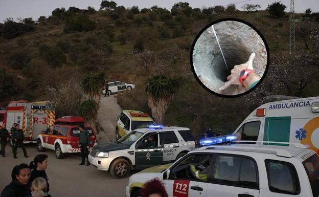 Rescate Julen: «Metió sus brazos para agarrarlo pero no pudo hacer nada y el niño se resbaló hacia el fondo»