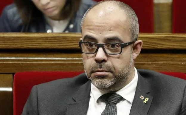 Miquel Buch, consejero de Interior de la Generalitat de Cataluña.