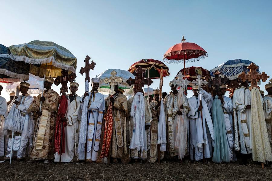 Timkat es el festival cristiano ortodoxo etíope que celebra el bautismo de Jesús en el río Jordán.