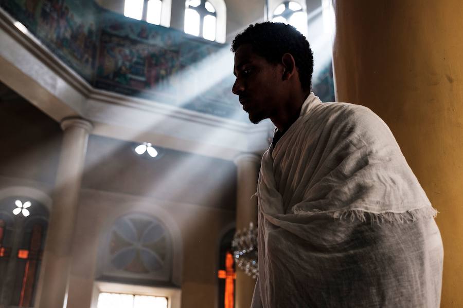 Timkat es el festival cristiano ortodoxo etíope que celebra el bautismo de Jesús en el río Jordán.