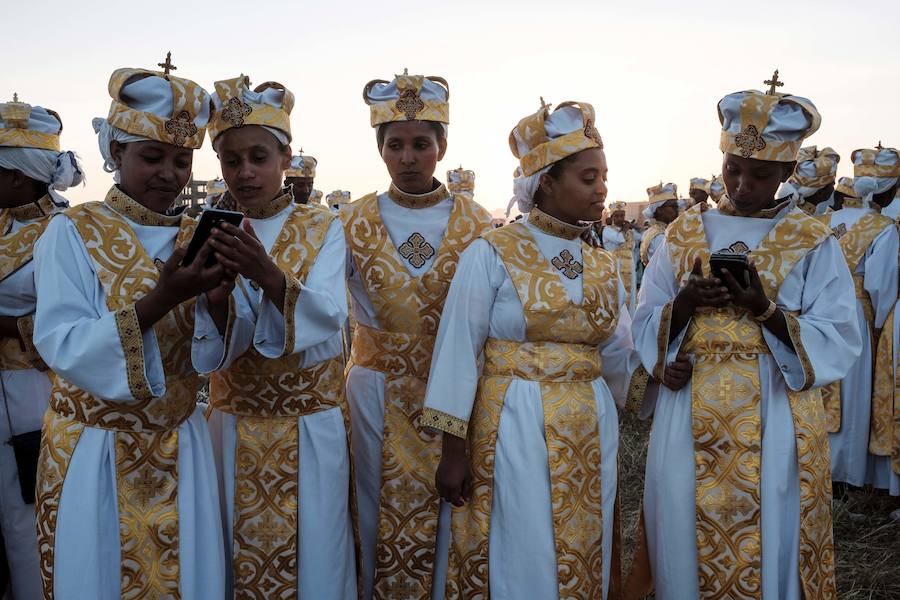 Timkat es el festival cristiano ortodoxo etíope que celebra el bautismo de Jesús en el río Jordán.