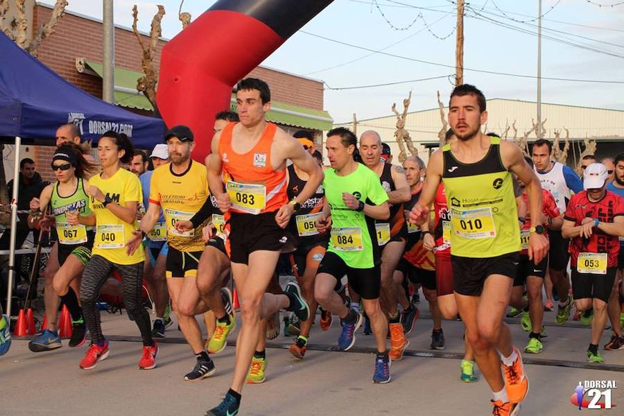 El atleta del Club de Atletismo Fuente Álamo completó los 6 kilómetros de la prueba en 19.04 minutos, por los 24.57 de la corredora