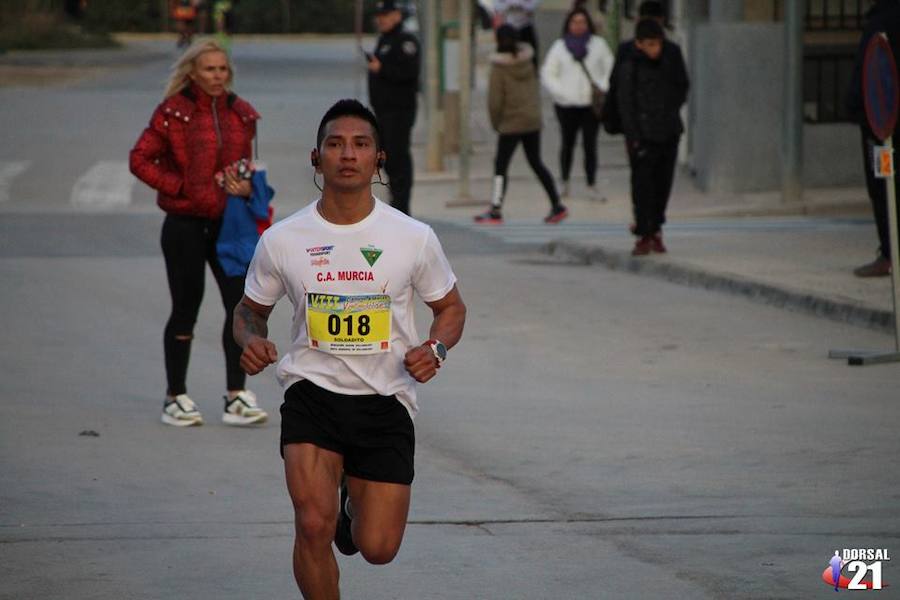 El atleta del Club de Atletismo Fuente Álamo completó los 6 kilómetros de la prueba en 19.04 minutos, por los 24.57 de la corredora