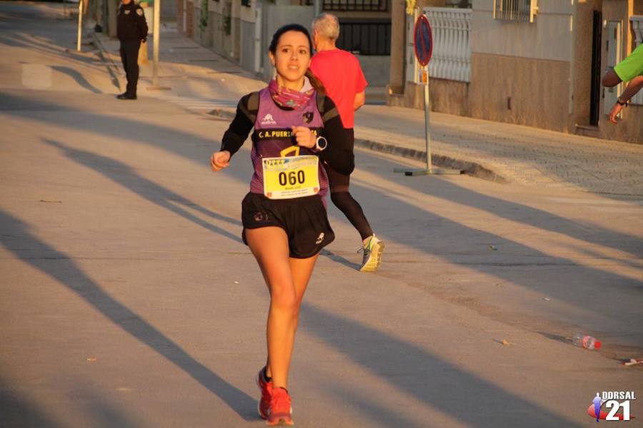 El atleta del Club de Atletismo Fuente Álamo completó los 6 kilómetros de la prueba en 19.04 minutos, por los 24.57 de la corredora