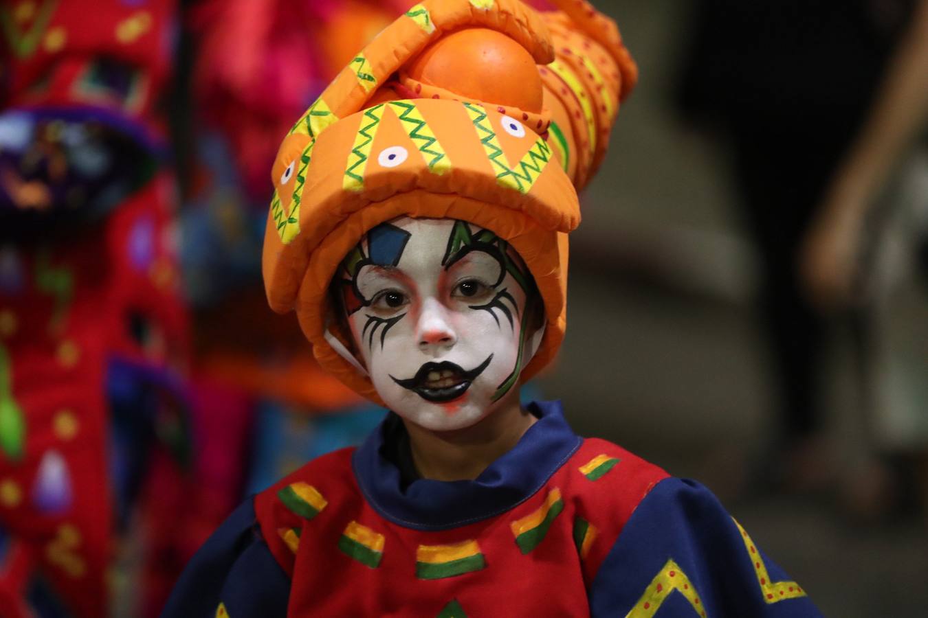 Agrupaciones de murgas uruguayas participan este en el desfile inaugural del carnaval de Montevideo (Uruguay). El tradicional desfile inaugural está compuesto por 44 conjuntos de las agrupaciones carnavalescas.