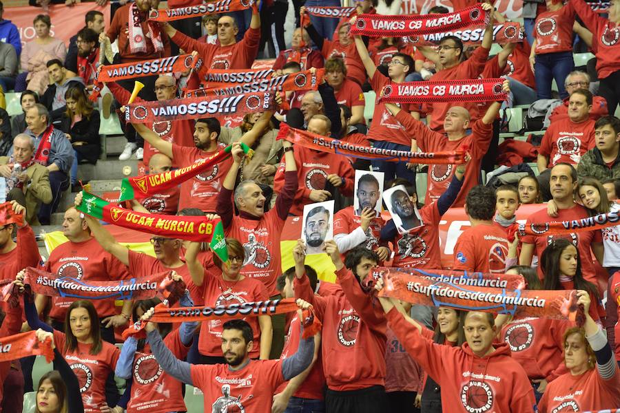 El conjunto universitario no levanta cabeza ante el conjunto entrenado por Ibon Navarro, predecesor en el banquillo murciano de Javi Juárez