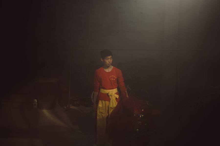 La danza del león es una característica común para traer buena fortuna, prosperidad, buena suerte a las empresas y ahuyentar a los espíritus malignos durante el Año Nuevo Lunar que se celebra el 5 de febrero de este año.