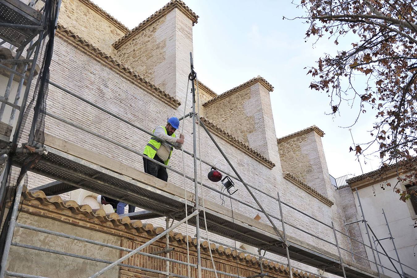 El impulso definitivo a la restauración de la iglesia renacentista, Monumento Nacional desde 1931, permitirá antes del verano disponer de un gran espacio polivalente que podrá ser utilizado, además de como sala de exposiciones, para conciertos, congresos y actos de representación.