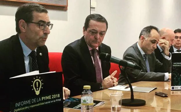 Presentación del 'Informe de la PYME de la Región de Murcia 2018'.